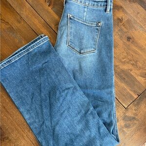 Kancan Flare Blue Denim Jeans